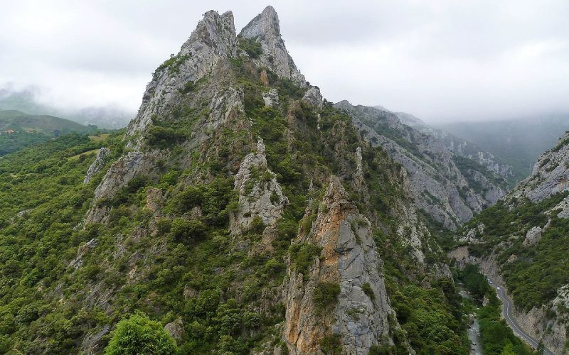 La gorge de l'Hermida