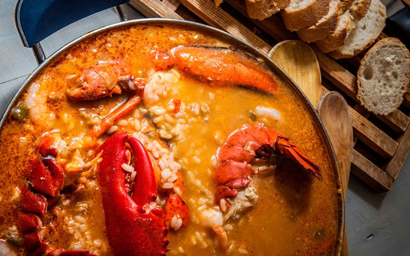 Riz au homard moelleux