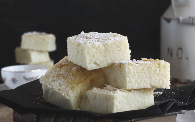 Bica blanca de Laza, un gâteau spongieux à la crème qui fond dans la bouche