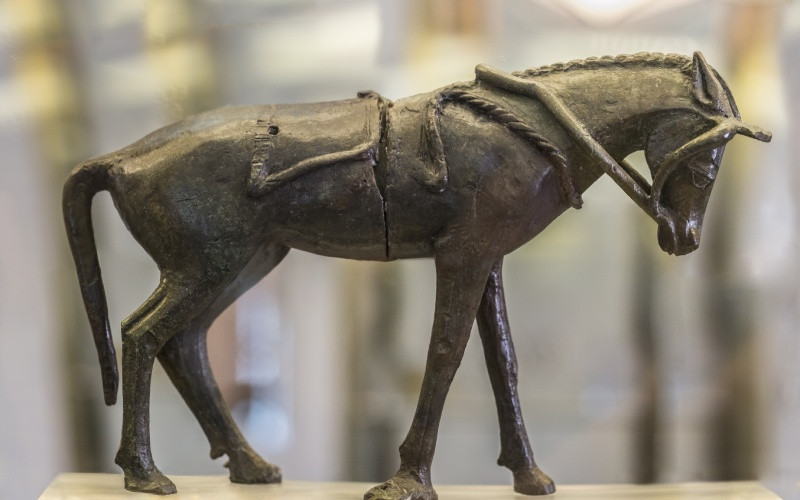 Figure d'un cheval du Palais Sanctuaire de Cancho Roano