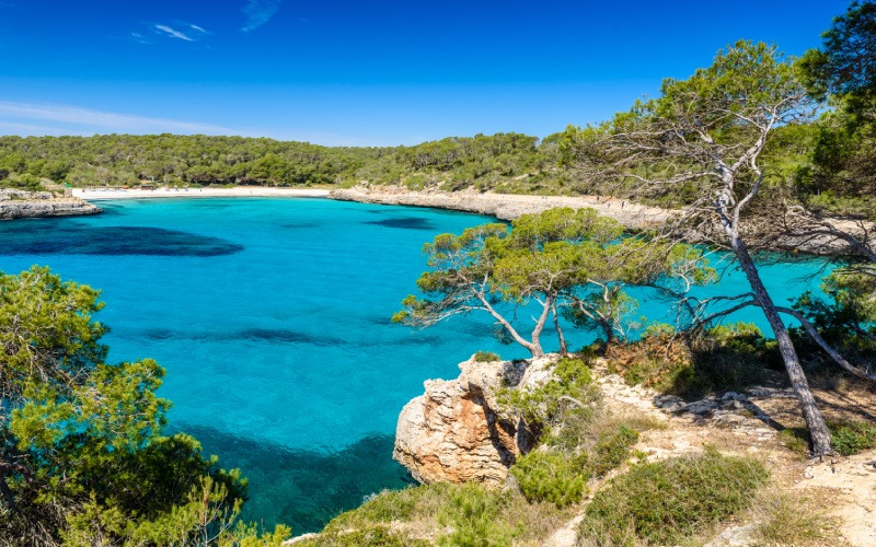 La plage de S'Amarador