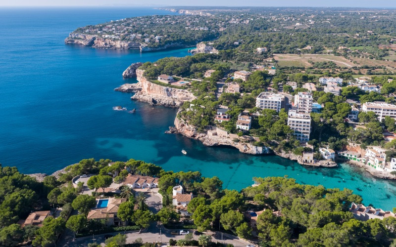 Beauté naturelle dans la crique Santanyí