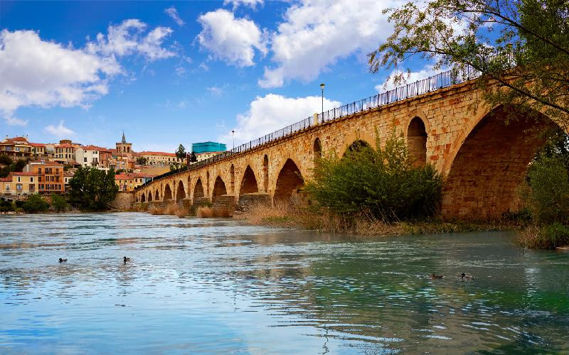 Pont de pierre à Zamora