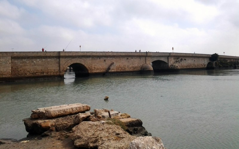 Pont Zuazo entre Puerto Real et San Fernando