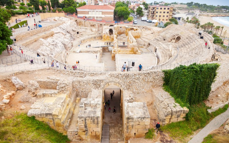 Vue panoramique de l'amphithéâtre