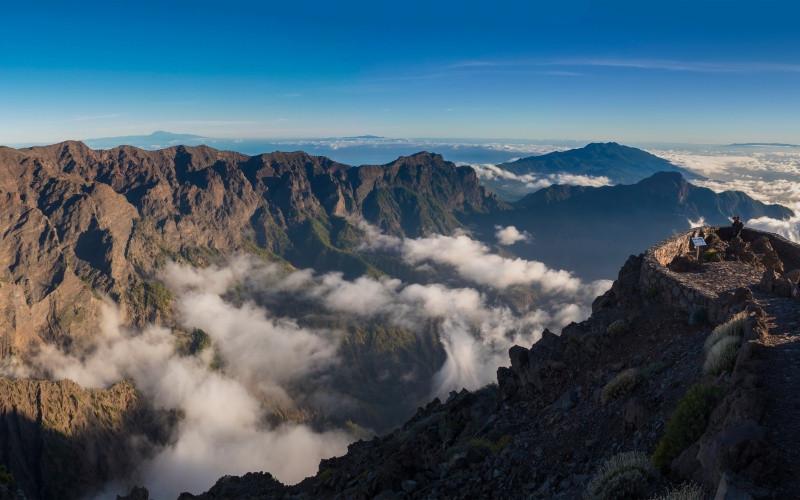 Caldera de Taburiente, depuis le Roque de los Muchachos