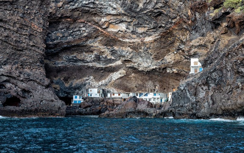 Porís de Candelaria, vu de l'eau