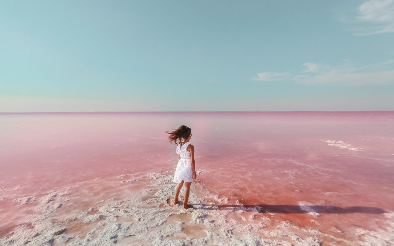 Une promenade autour de la lagune rose de Torrevieja