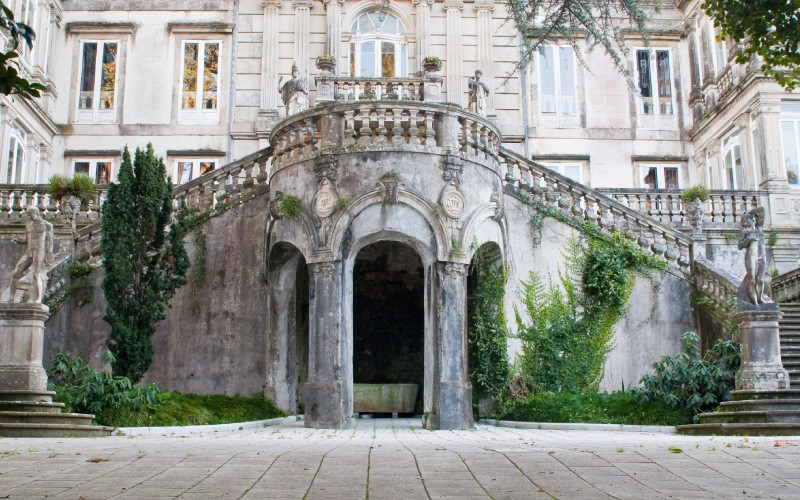 Escalier impérial du Pazo de Lourizán