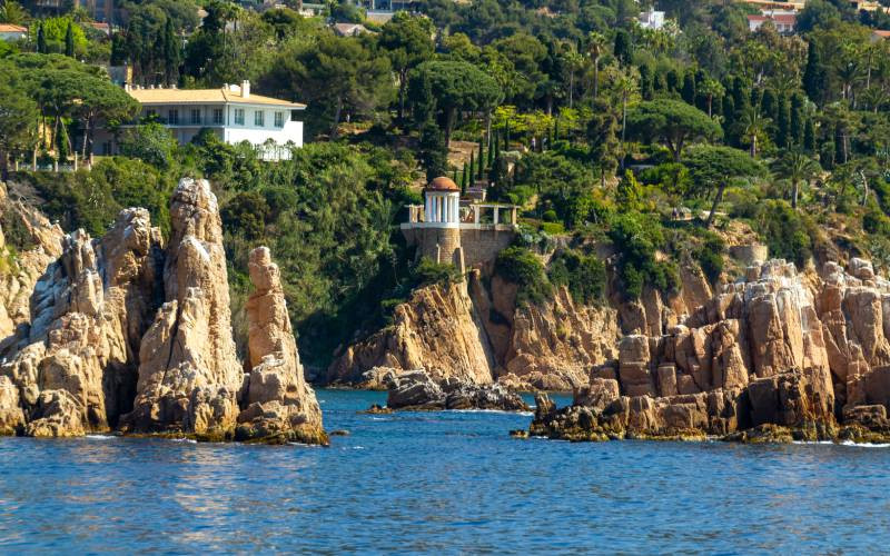 Jardin de Marimurtra face à la Méditerranée