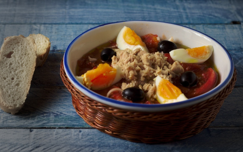 La salade la plus traditionnelle de Murcie