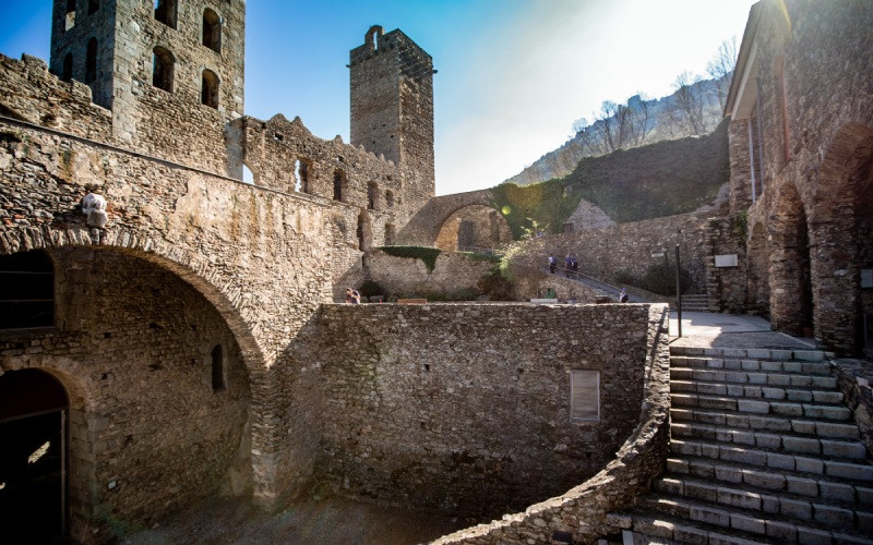 Cour intérieure du monastère de Sant Pere de Rodes