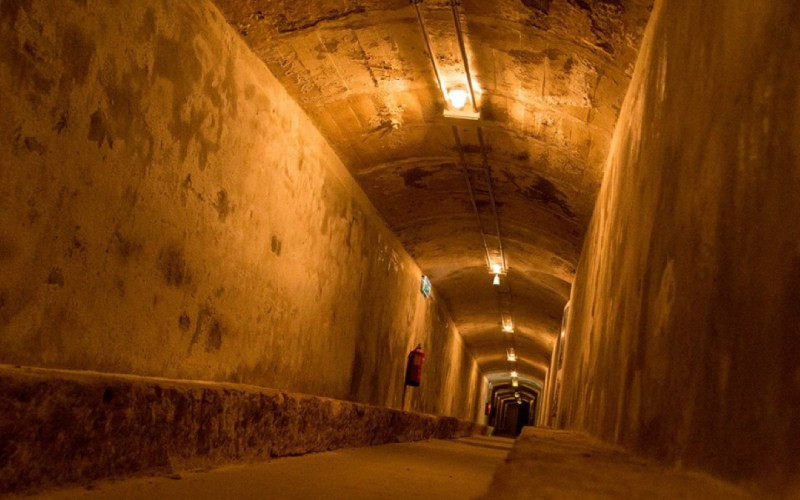 Ces galeries d'Almería ont été utilisées pour se protéger des bombardements pendant la guerre civile