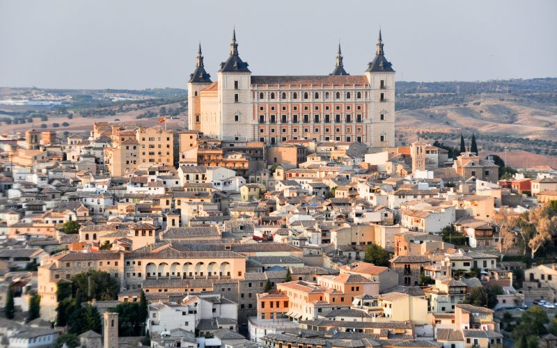 Vues de l'Alcazar de Tolède