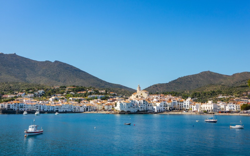 Vue du paysage de Cadaqués