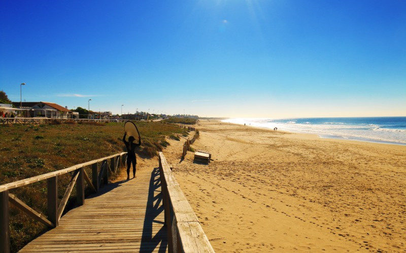 Plage El Palmar à Cadix