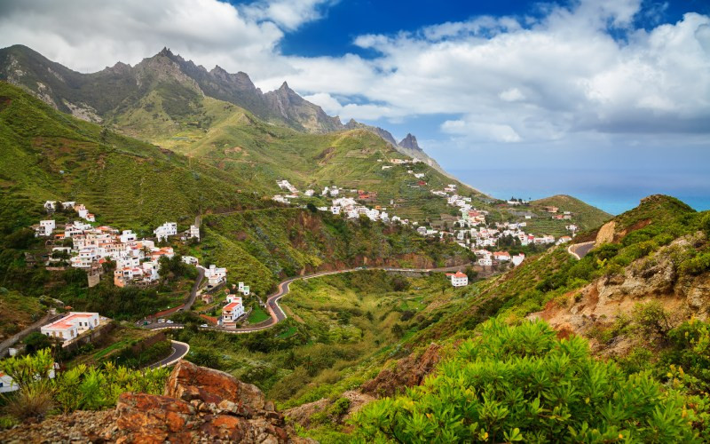 Taganana est l'un des beaux villages de la région