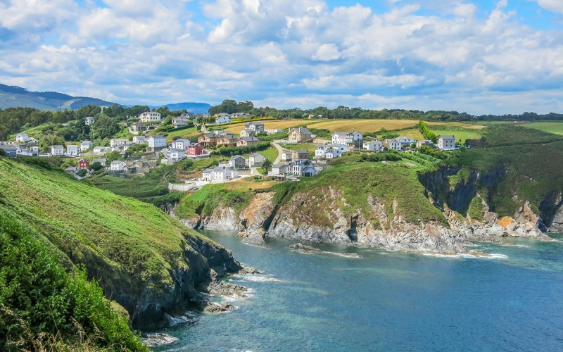 Ortiguera, l'une des plus belles cartes postales des Asturies