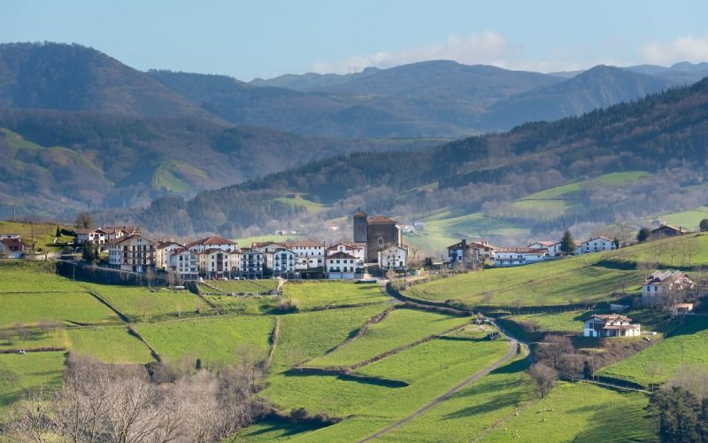 Les environs d'Abaltzisketa sont fantastiques