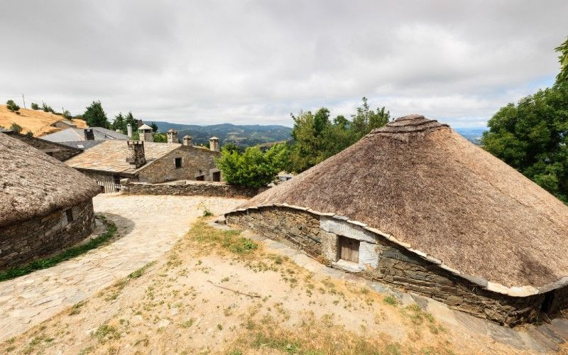 O Cebreiro, avec ses pallozas typiques