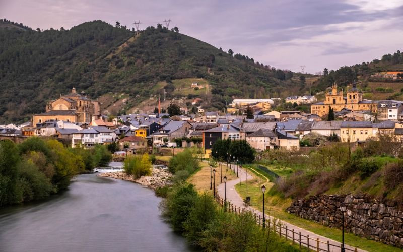 Villafranca del Bierzo, où les journées extrêmement chaudes sont plus supportables