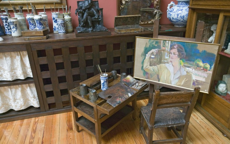 Ancien atelier du peintre Joaquín Sorolla au musée Sorolla de Madrid