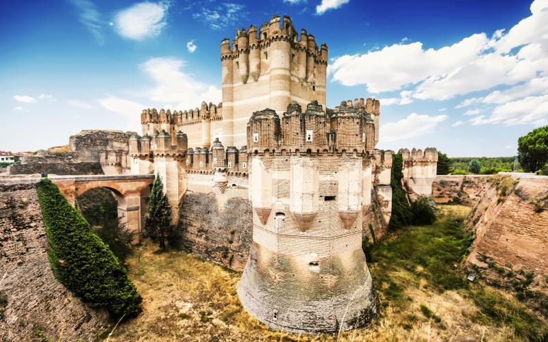 L'impressionnant château de Coca