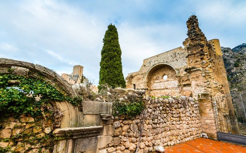 Ruines de l'église de Santo Domingo