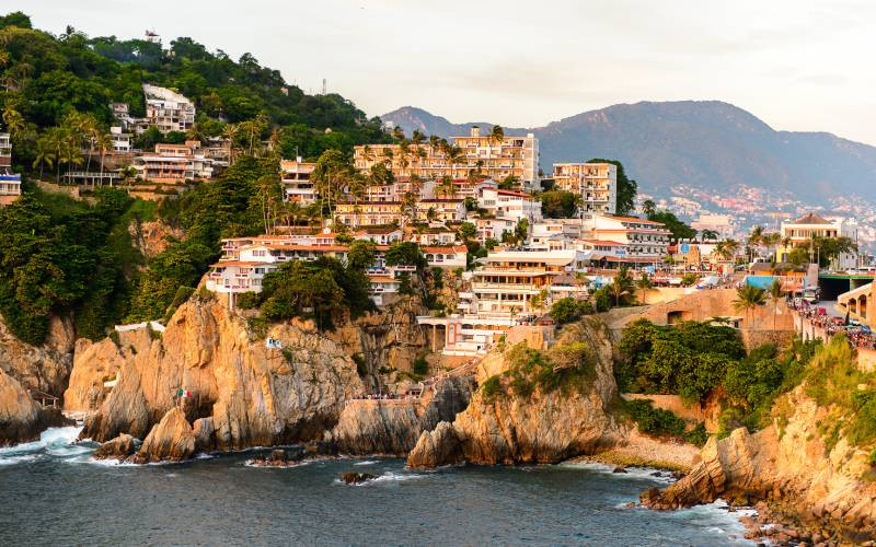 Acapulco, Mexique, la région par laquelle passait la route du Galion de Manille