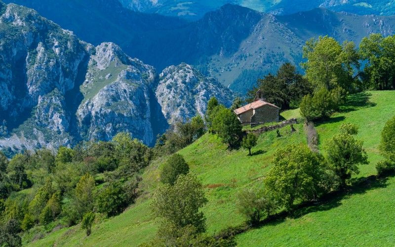 L'environnement naturel de Bermiego est à couper le souffle