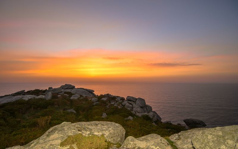 Coucher de soleil depuis Monte do Facho