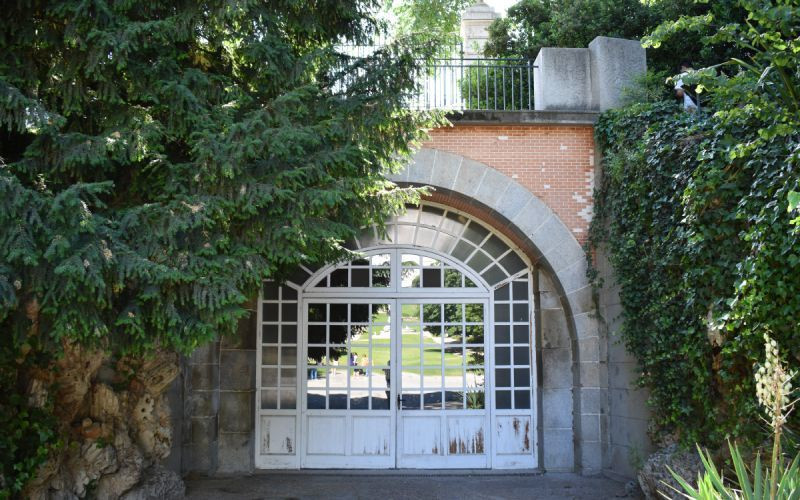 Tunnel Bonaparte dans les jardins du Campo del Moro