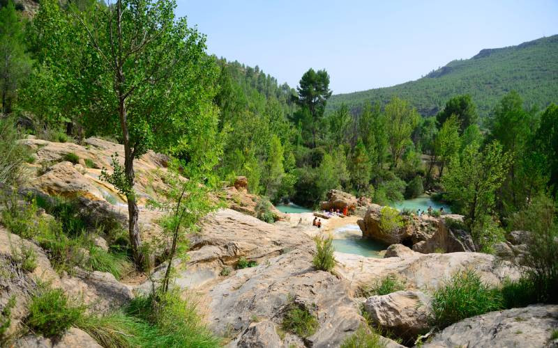 Les chutes d’eau d’Enguídanos 