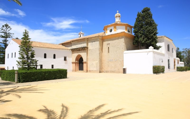 Vue générale du monastère de La Rábida