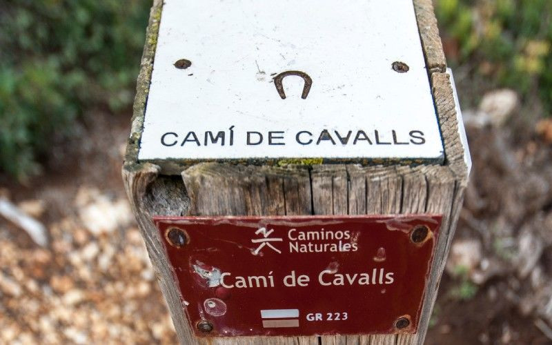 Panneau du Camí de Cavalls