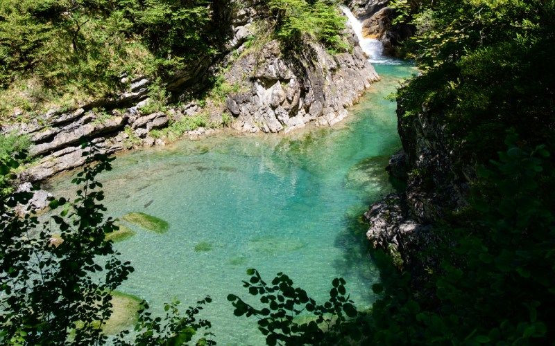 Les eaux de la vallée d'Ordesa sont aussi cristallines que froides