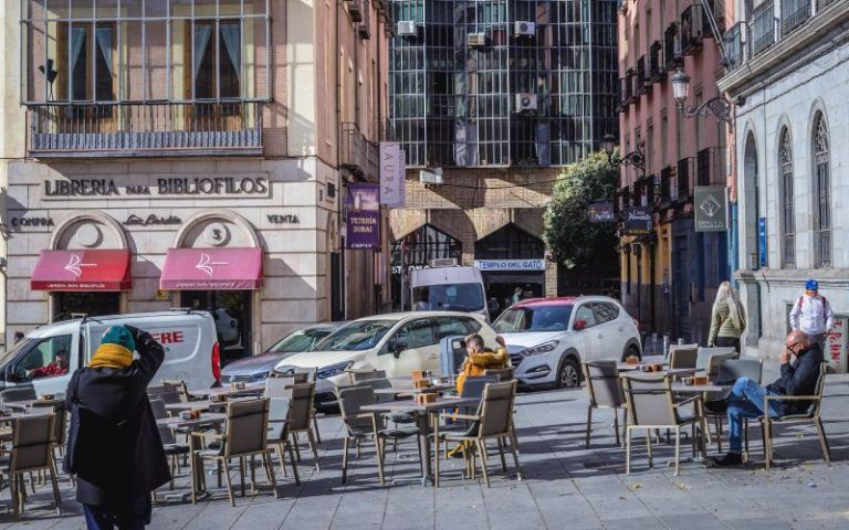 Librairie Bardón située sur la Plaza de San Martín à Madrid