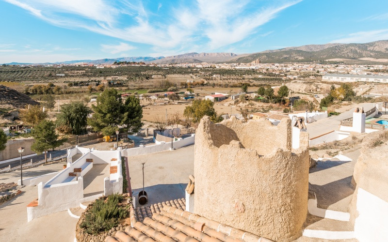 Vue panoramique de Huéscar