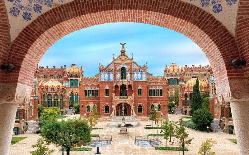 Complexe moderniste de l'hôpital Sant Pau