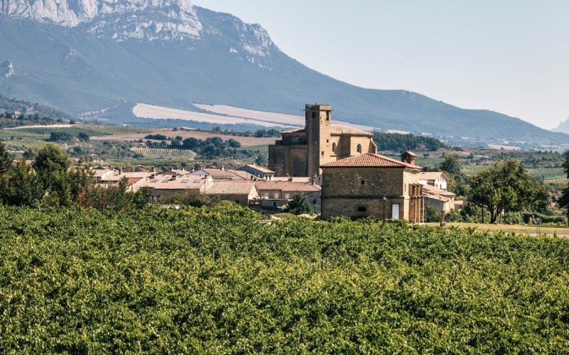 Vues du village de Samaniego en Alava