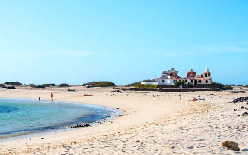 La plage de La Concha à El Cotillo