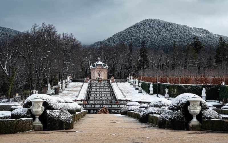 Jardins du palais royal de La Granja de San Ildefonso