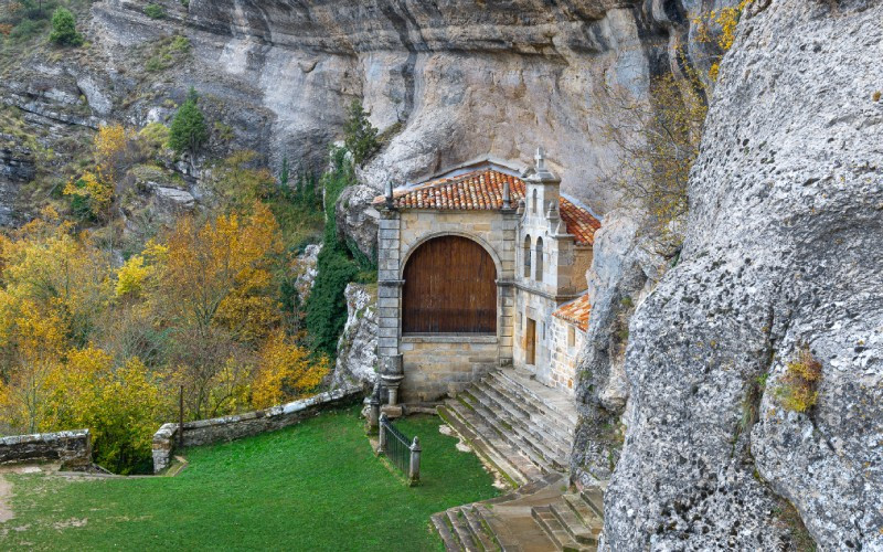 Célèbre église San Bernabé, Ojo Guareña, Burgos