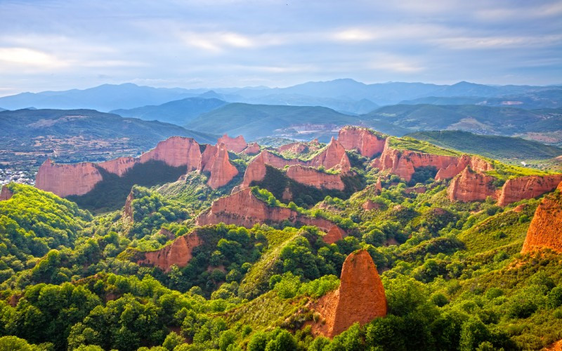 Le paysage époustouflant de Las Médulas