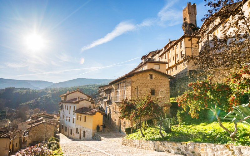 Frías, l'un des villages à découvrir dans cette région