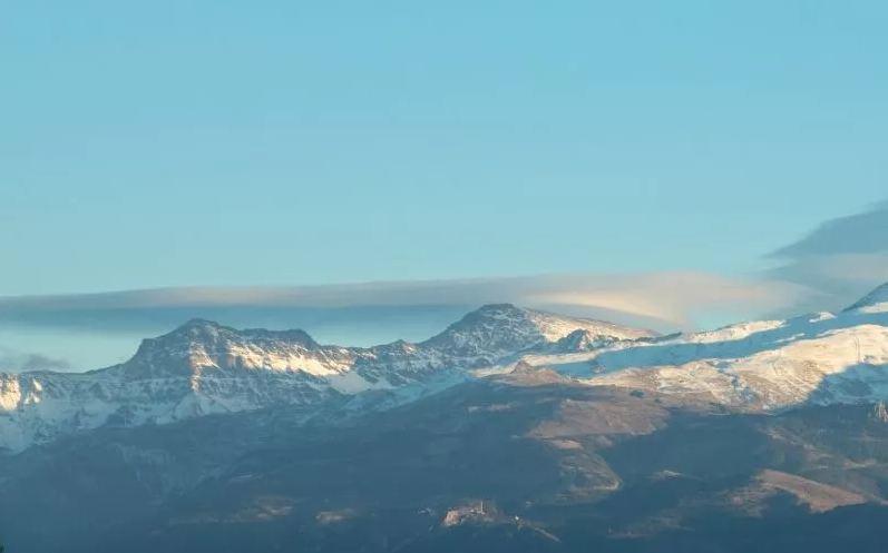 Sierra Nevada au coucher du soleil