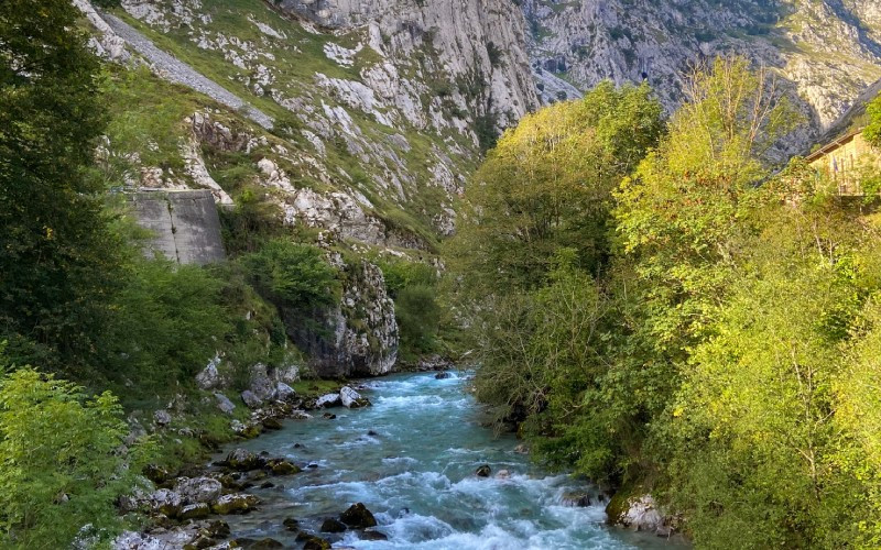 Image de la route du Cares