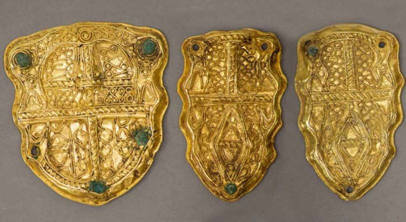 Viroles d'or trouvées à Castiltierra