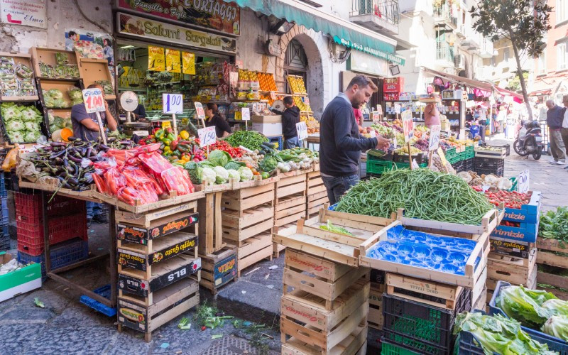 Marché sur la Via San Liborio