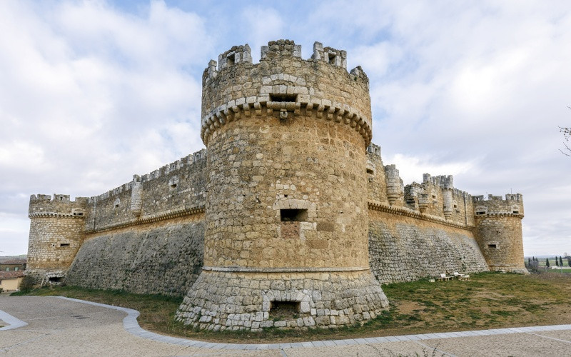 Une des tourelles du château